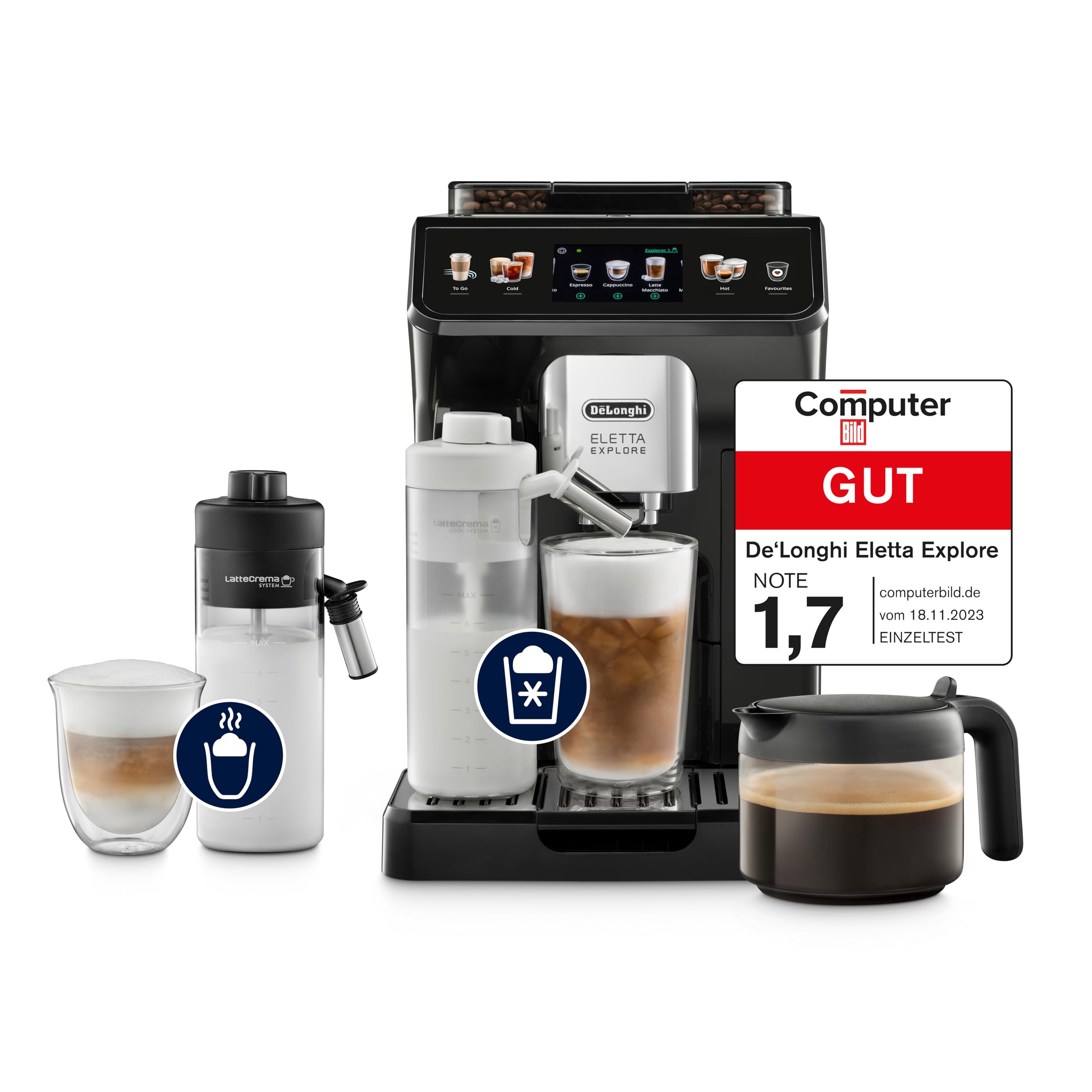 product_01_2560x2560_b7b2f1f166 Кафеавтомат De’Longhi Eletta Explore - Image 1